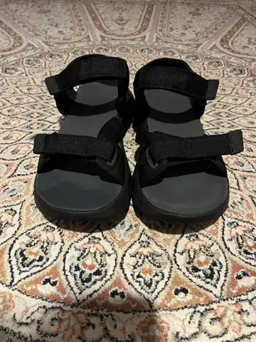 Teva ZYMIC 테바 자믹 샌들 남성용 26.5cm 블랙