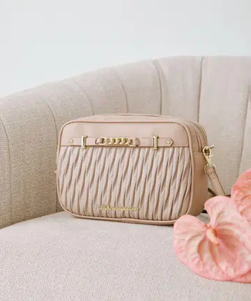 JILLSTUART 퍼피 미니백 베이지
