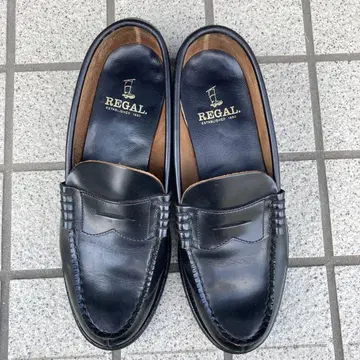 REGAL 블랙 로퍼