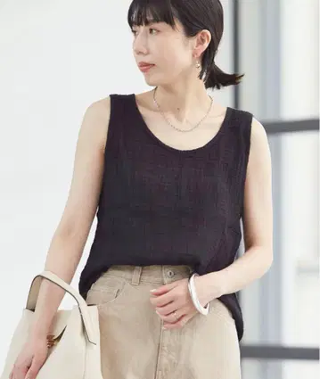 plage 아틀리에 프랑세 별주 탱크 티셔츠