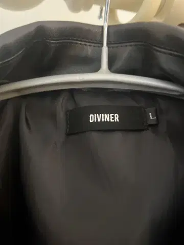 DIVINER 블랙 라이더 자켓 L