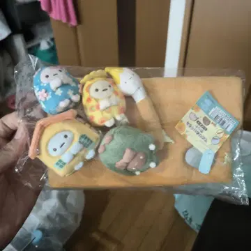 컬러풀 봉제 인형 5개 세트
