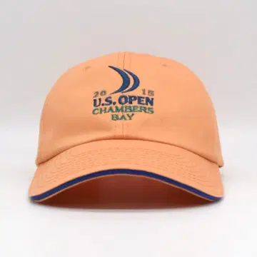 USGA 2015 U.S OPEN 골프 자수 캡 구제 의류 오렌지