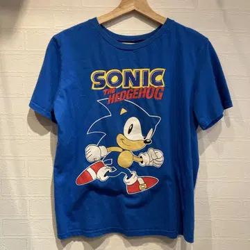 SONIC THE HEDGEHOG 티셔츠 소닉 블루 반팔