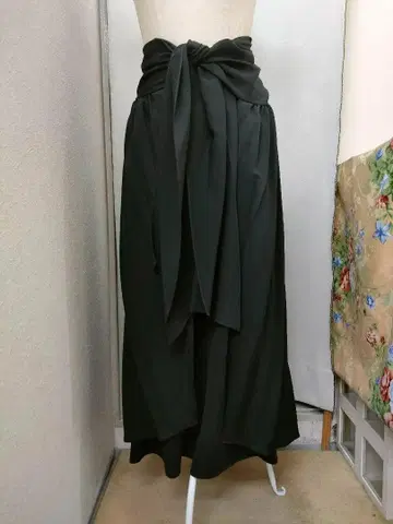 SOPRANI DONNA 블랙 롱 스커트