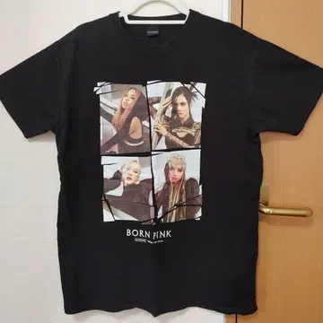 BLACKPINK BORN PINK 사진 티셔츠 (L)