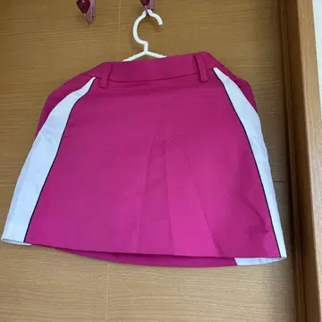 아디다스 골프 스커트 핑크 L