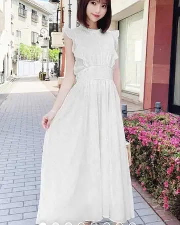 미셸 마카롱 슬리브리스 원피스