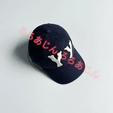 OPEN YY 네이비 Y 자수 야구 모자