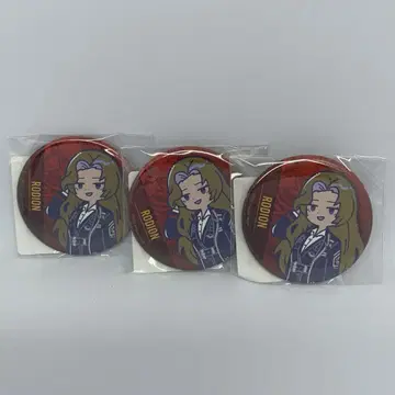 DMM 스크래치 린바스 컴퍼니 레토포푸 로자 캔뱃지 3개 세트