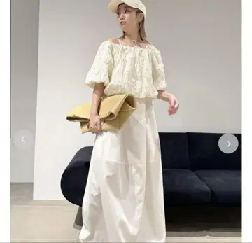emmi 와셔 콤비 코쿤 원피스