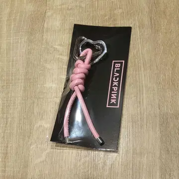 새상품 BLACKPINK 하트형 키링 키링 카나비라 핑크