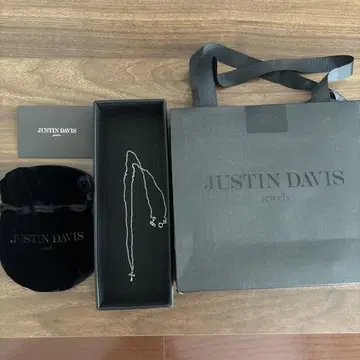 미사용 새상품급 JUSTIN DAVIS DARLING CROSS 목걸이