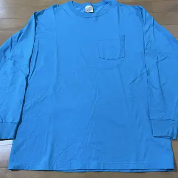 ll bean russell 포켓 롱 T USA제 스카이블루