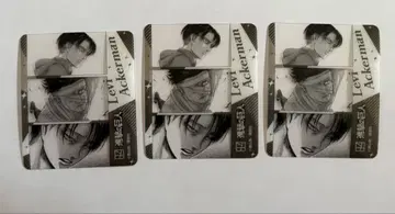 코미이로 페어 2025 혜택 클리어 카드 진격의 거인 리바이