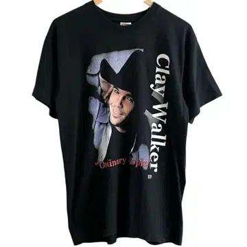 90s 1992 Clay Walker Greatest Hits 티셔츠