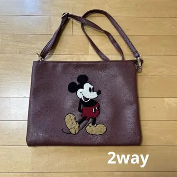 최종 가격 오조크 미키 클러치 2way 숄더 백 새상품급