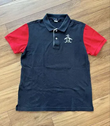 먼싱웨어 Munsingwear 남성용 폴로 셔츠 네이비/레드 일본제