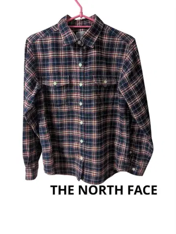 THE NORTH FACE 체크 긴팔 셔츠 플란넬 셔츠 NTW26728