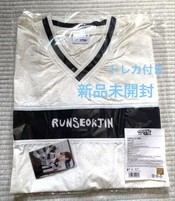 RUNSEOKJIN in JAPAN V넥 셔츠 JIN 사이즈