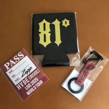HYDE Zepp 콜라보 3개 세트