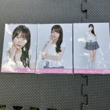 노기자카46 브로마이드 프릴 미니 스커트 오카모토 히나 컴프