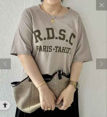 리브 드와 Yossshiiii 기획 R.D.S.C 로고 티셔츠