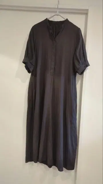 저널 스탠다드 레사주 프렌치 린넨 스키퍼 원피스