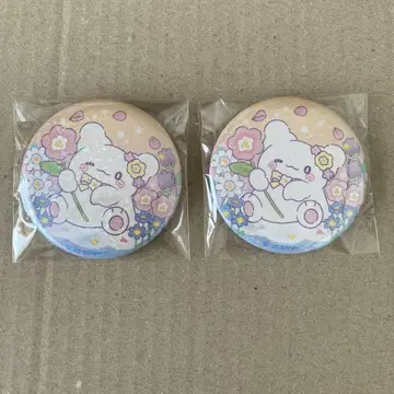 하나마루 유령 마루마루 에란데 캔뱃지 산리오 2개 세트
