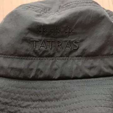 TATRAS 블랙 버킷 햇