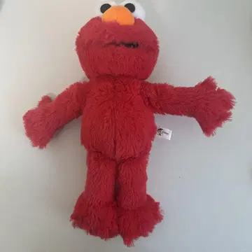 엘모 봉제 인형 약 30cm 빨간색