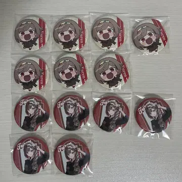 마네키네코 니지산지 렌 E 루스타리오 캔뱃지
