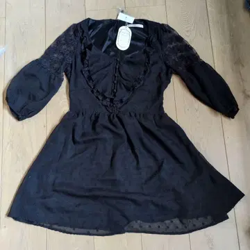 dazzlin 블랙 원피스