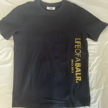 BALR. 블랙 티셔츠 S 사이즈