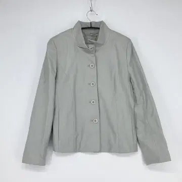 CECI CU CELA 세시오세라 라이트 그레이 자켓 양가죽 38 사이즈