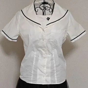 피스 나우 PEACE NOW 에비짱 세일러 카라 블라우스