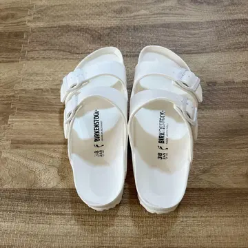 BIRKENSTOCK 애리조나 EVA 화이트 38 사이즈