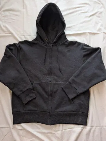 CAMBER 블랙 풀 집업 후드티