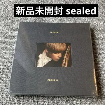 SHINee 테민 press it 한국판 미개봉 taemin CD 2