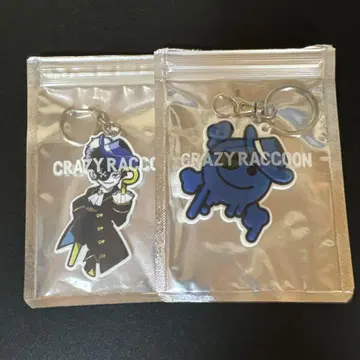 CRAZY RACCOON Mondo 아크릴 키링