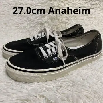 단종 상품 27.0cm VANS 애너하임 style44 오센틱