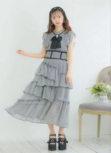 프릴 티어드 셋업 [로지타 ROJTA]
