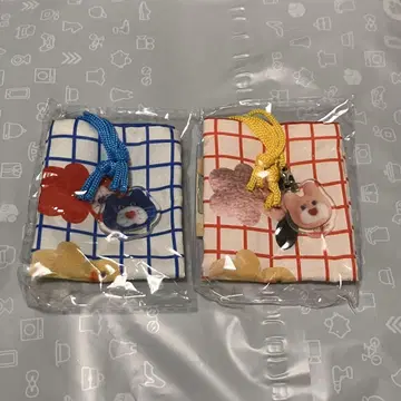 Mojojojo 아크릴 참 포함 복조리 blue red