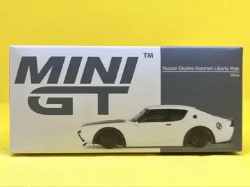 MINIGT 닛산 스카이라인 켄메리 리버티 워크 화이트