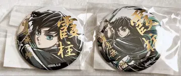 귀멸의 칼날 WEBSHOP 복권 막간 그림 토키토 무이치로 금박 캔뱃지