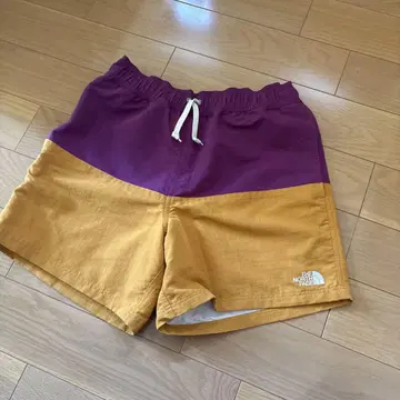 THE NORTH FACE M 사이즈 숏 팬츠 보라색/오렌지