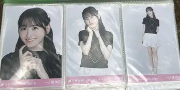 노기자카46 브로마이드 프릴 미니 스커트 컴프 이치노세 미쿠