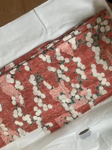 꽃무늬 코몬 기모노 미사용품