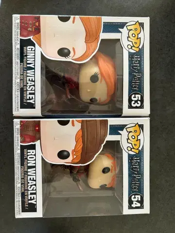 Funko Pop! 지니 위즐리 & 론 위즐리 2개 세트