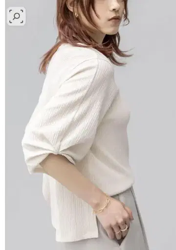 INDIVI 턱 슬리브 상의 15호 (3L)